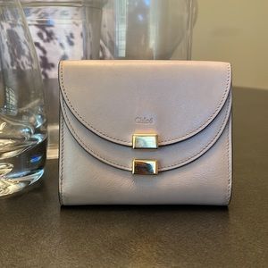 Chloe Georgia pink wallet.  Reposhed from @shopjrlux.